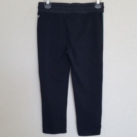 Fabletics Womens Black & White Capri Joggers Size M - Picture 4 of 4